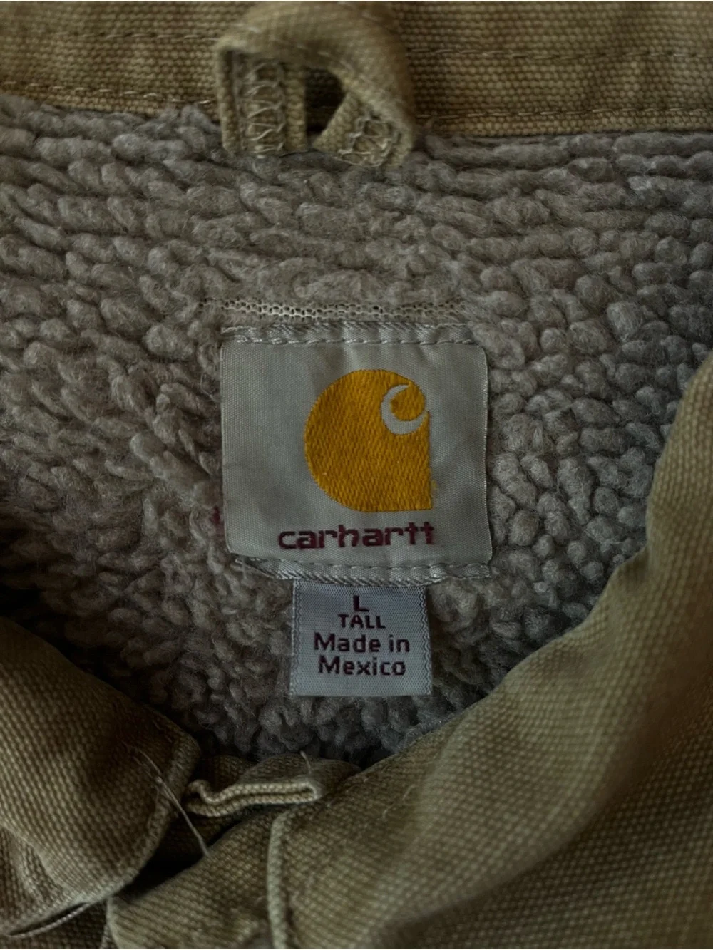 Carhartt Sherpa lined Jean jacket - Picture 5 of 9